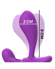 INTENSE - TÉLÉCOMMANDE ANAL SHELLY PLUG VIOLET
