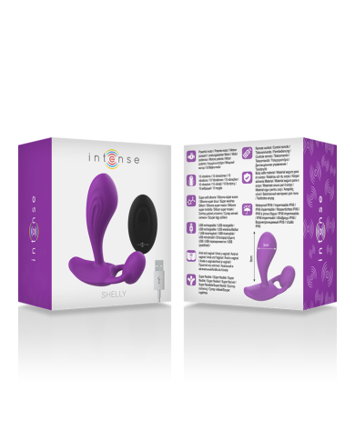 INTENSE - TÉLÉCOMMANDE ANAL SHELLY PLUG VIOLET