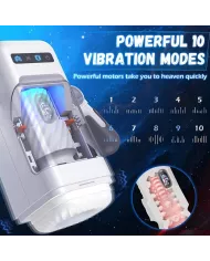 GAME CUP - MASTURBATEUR À VIBRATION DE POUSSÉE AVEC FONCTION CHAUFFANTE ET SUPPORT MOBILE - NOIR GAME CUP - MASTURBATEUR À VIBRATION DE POUSSÉE AVEC FONCTION CHAUFFANTE ET SUPPORT MOBILE - NOIR