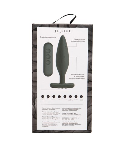 JE JOUE - VIBRATEUR ANAL EGON PLUG NOIR