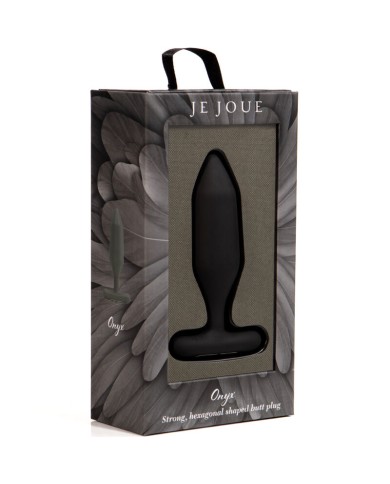 JE JOUE - VIBRATEUR PLUG ANAL ONYX NOIR