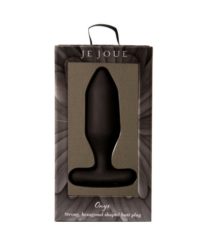 JE JOUE - VIBRATEUR PLUG ANAL ONYX NOIR