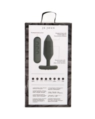 JE JOUE - VIBRATEUR PLUG ANAL ONYX NOIR