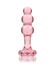 NEBULA SERIES BY IBIZA - MODÈLE 1 BOUCHON EN VERRE BOROSILICATE TRANSPARENT 10.5 CM -O- 3 CM