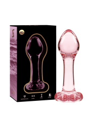 NEBULA SERIES BY IBIZA - PLUG ANAL MODÈLE 2 VERRE BOROSILICATE CLAIR 11 CM -O- 3.5 CM