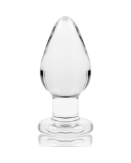 NEBULA SERIES BY IBIZA - PLUG ANAL MODÈLE 3 VERRE BOROSILICATE TRANSPARENT 11 CM -O- 5 CM