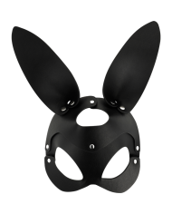 COQUETTE CHIC DESIRE - MASQUE EN CUIR VEGAN AVEC OREILLES DE LAPIN