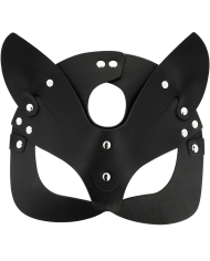 COQUETTE CHIC DESIRE - MASQUE EN CUIR VEGAN AVEC OREILLES DE CHAT