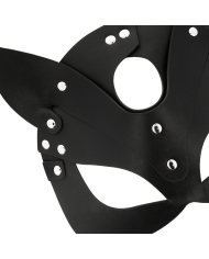 COQUETTE CHIC DESIRE - MASQUE EN CUIR VEGAN AVEC OREILLES DE CHAT