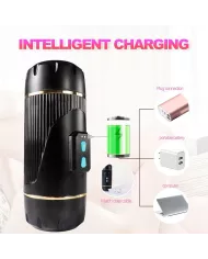 SHEQU - KAY DOUBLE MASTURBATEUR AVEC DOUBLE VIBRATION DE LA BOUCHE ET DU VAGIN