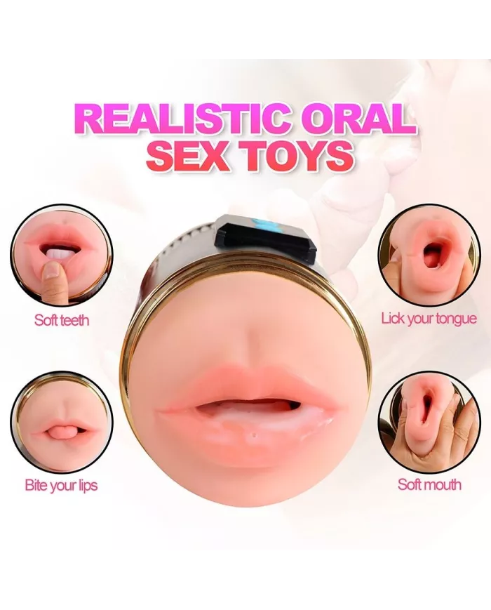 SHEQU - KAY DOUBLE MASTURBATEUR AVEC DOUBLE VIBRATION DE LA BOUCHE ET DU VAGIN