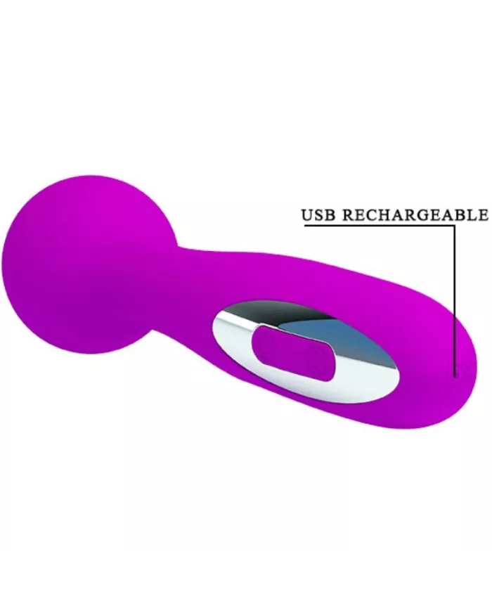 PRETTY LOVE - WADE MASSEUR RECHARGEABLE 12 FONCTIONS PRETTY LOVE - WADE MASSEUR RECHARGEABLE 12 FONCTIONS