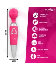 MORESSA - ODILON RECHARGEABLE EN SILICONE PREMIUM