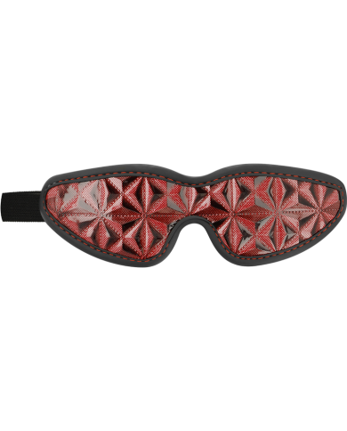 BEGME - MASQUE AVEUGLE PREMIUM ÉDITION ROUGE AVEC DOUBLURE EN NÉOPRÈNE