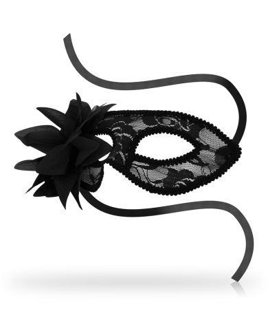 OHMAMA - MASQUES MASQUES DENTELLES NOIRES ET FLEURS