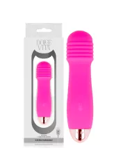 DOLCE VITA - VIBRATEUR RECHARGEABLE TROIS ROSE 7 VITESSES