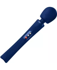 FUN FACTORY - VIM BAGUETTE RUMBLE VIBRANTE RECHARGEABLE EN SILICONE BLEU MINUIT