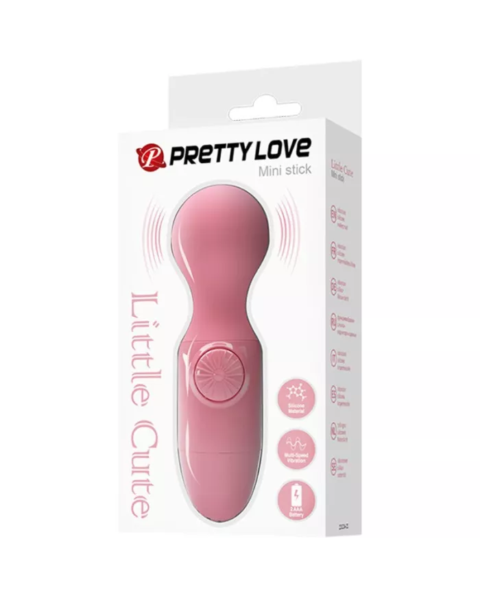 PRETTY LOVE - MINI MASSEUR PERSONNEL ROSE PRETTY LOVE - MINI MASSEUR PERSONNEL ROSE