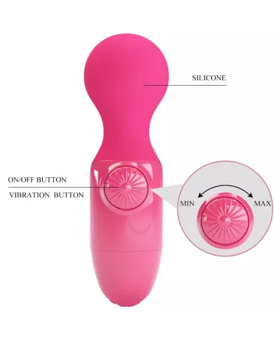 PRETTY LOVE - MINI MASSEUR PERSONNEL MAGENTA