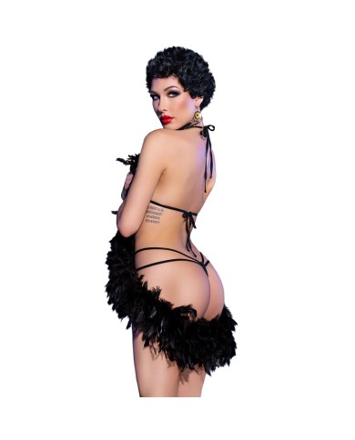 CHILIROSE - CR 4479 BODY SANS CROCHET BLEU S/M