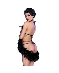 CHILIROSE - CR 4479 BODY SANS CROCHET BLEU S/M