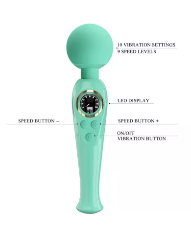 PRETTY LOVE - VIBRATEUR BAGUETTE VERTE SKYLER