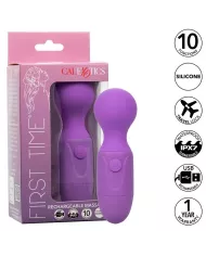 CALEXOTICS - FIRST TIME MASSEUR RECHARGEABLE 10 VIBRATIONS VIOLET CALEXOTICS - FIRST TIME MASSEUR RECHARGEABLE 10 VIBRATIONS VIOLET