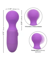 CALEXOTICS - FIRST TIME MASSEUR RECHARGEABLE 10 VIBRATIONS VIOLET CALEXOTICS - FIRST TIME MASSEUR RECHARGEABLE 10 VIBRATIONS VIOLET