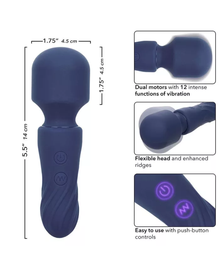 CALEXOTICS - CHARISMA CHARM MASSEUR 12 FONCTIONS VIOLET CALEXOTICS - CHARISMA CHARM MASSEUR 12 FONCTIONS VIOLET