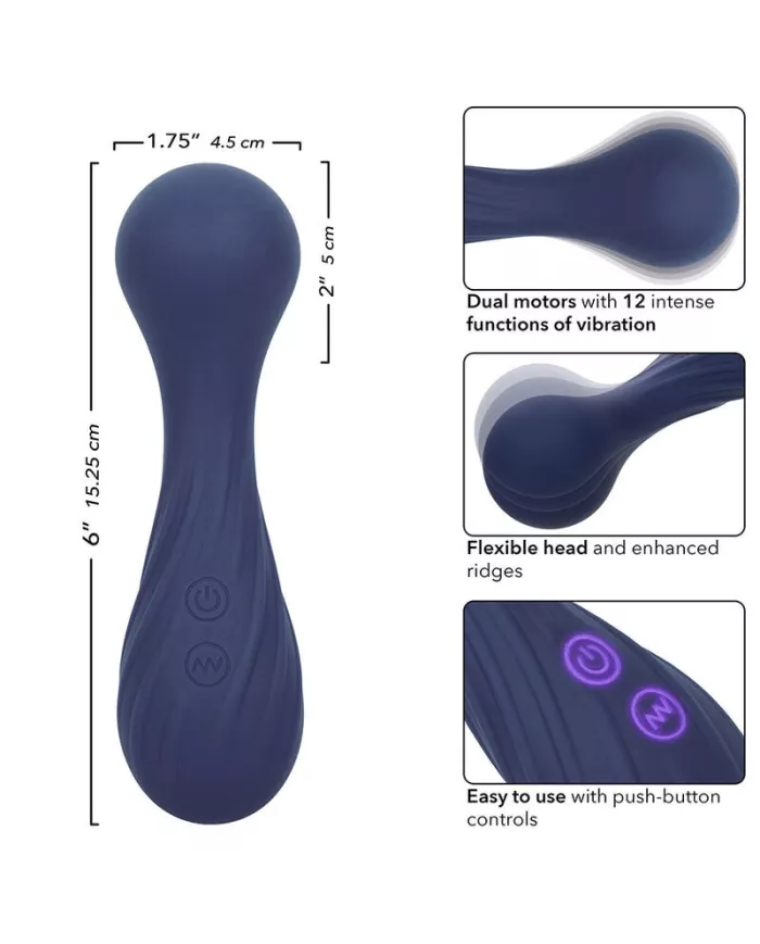 CALEXOTICS - CHARISMA TEMPTATION MASSEUR 12 FONCTIONS VIOLET CALEXOTICS - CHARISMA TEMPTATION MASSEUR 12 FONCTIONS VIOLET