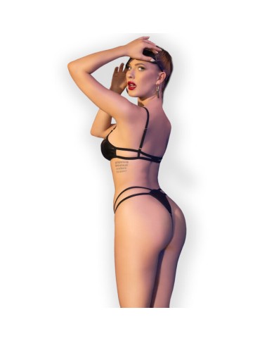 CHILIROSE - ENSEMBLE BODY CR 4700 NOIR S/M