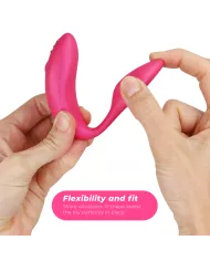 WE-VIBE - VIBRATEUR CHORUS POUR COUPLES AVEC COMMANDE DE SQUEEZE ROSE