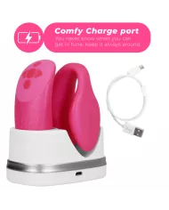 WE-VIBE - VIBRATEUR CHORUS POUR COUPLES AVEC COMMANDE DE SQUEEZE ROSE