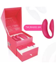 WE-VIBE - VIBRATEUR CHORUS POUR COUPLES AVEC COMMANDE DE SQUEEZE ROSE