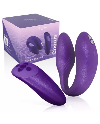 WE-VIBE - VIBRATEUR CHORUS POUR COUPLES AVEC CONTRÔLE DE SQUEEZE LILAS