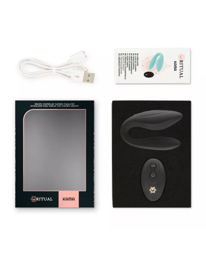 RITHUAL - TÉLÉCOMMANDE KAMA POUR COUPLES AZABACHE
