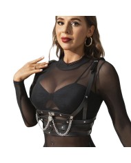 SUBBLIME - HARNAIS CORSET AVEC CHAÎNE DÉTAIL TAILLE UNIQUE