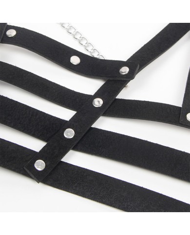 SUBBLIME - HARNAIS CORSET AVEC CHAÎNE DÉTAIL TAILLE UNIQUE