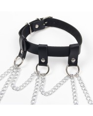 SUBBLIME - HARNAIS COMPLET AVEC CHAÎNE OILE DÉTAIL TAILLE UNIQUE