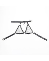 SUBBLIME - SOUTIEN-GORGE HARNAIS ET COLLIER AVEC CHAÎNE S TAILLE UNIQUE