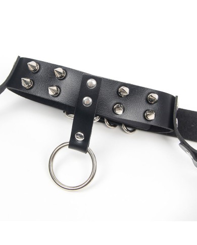 SUBBLIME - SOUTIEN-GORGE HARNAIS ET COLLIER AVEC CHAÎNE S TAILLE UNIQUE