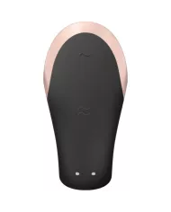 SATISFYER - VIBRATEUR DOUBLE LOVE LUXURY PARTNER NOIR