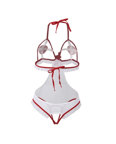 SUBBLIME - COSTUME D'INFIRMIÈRE SEXY SANS CROCHET S/M
