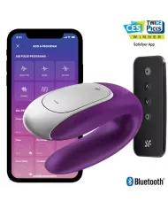 SATISFYER - VIBRATEUR PARTENAIRE DOUBLE FUN VIOLET SATISFYER - VIBRATEUR PARTENAIRE DOUBLE FUN VIOLET