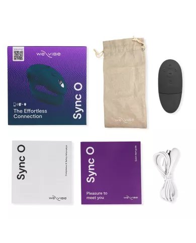 WE-VIBE - SYNC O TÉLÉCOMMANDE VIBRATEUR FLEXIBLE VERT FONCÉ