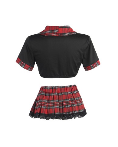 SUBBLIME - COSTUME D'ÉCOLIÈRE SEXY AVEC HAUT S/M