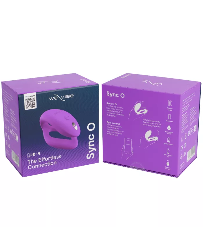 WE-VIBE - SYNC O TÉLÉCOMMANDE VIBRATEUR FLEXIBLE VIOLET