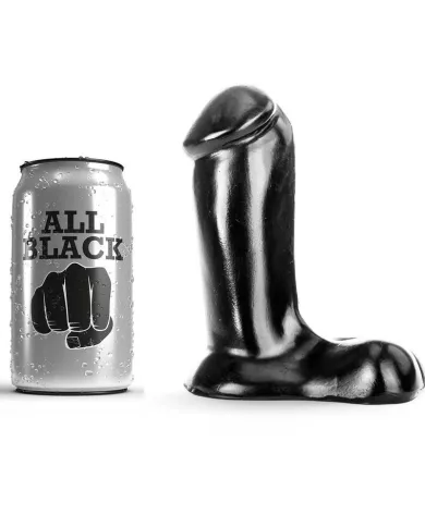 ALL BLACK - GODE RÉALISTE 14 CM