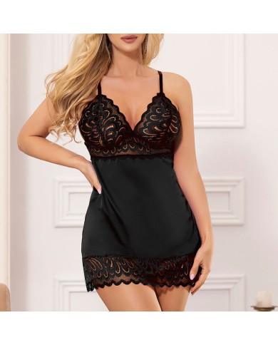 SUBBLIME - BABYDOLL AVEC POITRINE IMPRIMÉ FLEURI NOIR S/M