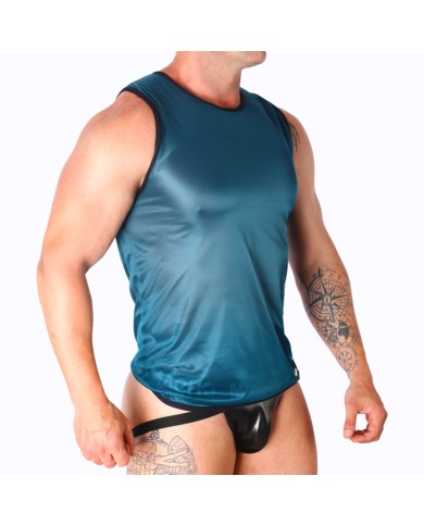 MACHO - T-SHIRT VERT L/XL